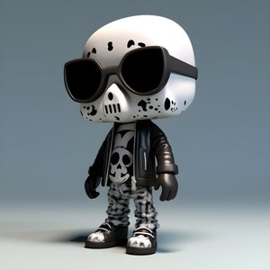 Chibi petit squelette 3