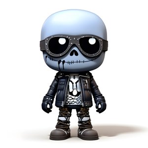 Chibi petit squelette 4