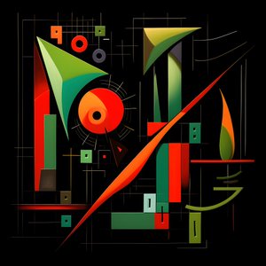 Une tendance boursière dans le style de Picasso 3