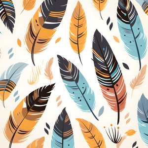 Motif de plumes 3