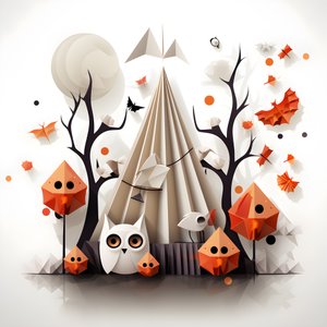 Carte de vœux pour Halloween 2