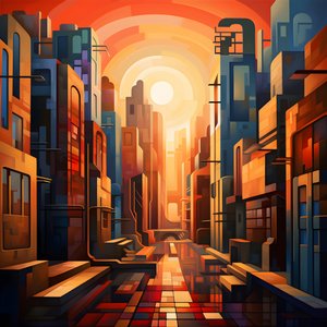 style cubiste de peinture urbaine 1