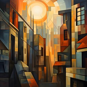 style cubiste de peinture urbaine 3