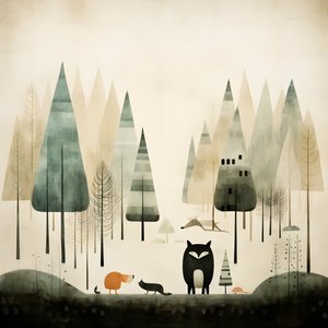 Paysage avec figure 2