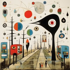 Illustrations surréalistes de Joan Miró 1