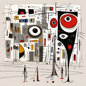 Illustrations surréalistes de Joan Miró 4