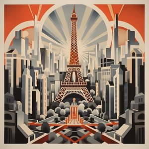 Affiche publicitaire, Paris, France 2