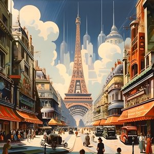 Affiche publicitaire, Paris, France 3