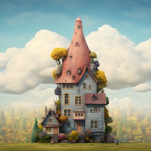 une grande et une petite maison 1