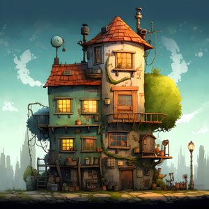 une grande et une petite maison 2
