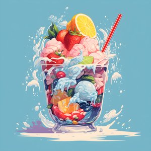 Glace pilée