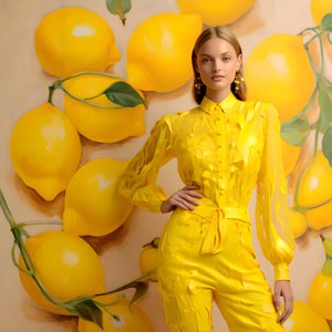 différents motifs de citron jaune 4
