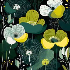 formes abstraites contemporaines Marimekko
