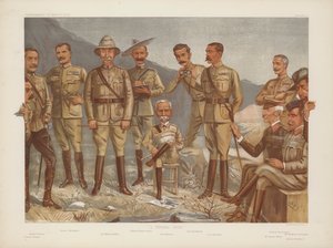 Un groupe général, guerre des Boers