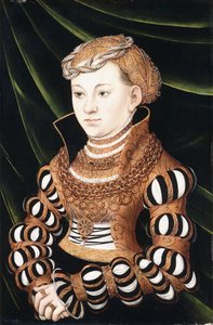Portrait de la princesse Margaret von Sachsen