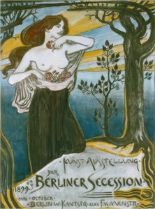 L. v. Hofmann, Affiche de la Sécession berlinoise
