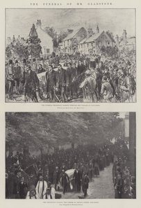 Les funérailles de M. Gladstone