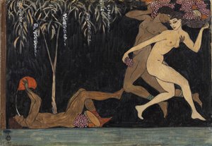 Scène de bacchanale, 1914