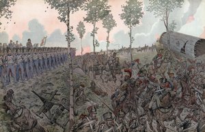 La bataille de Waterloo