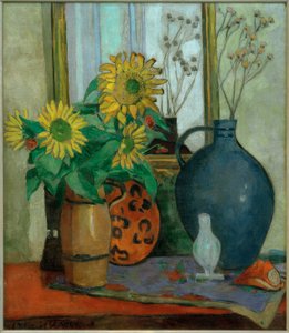 Tournesols avec bol de Matisse