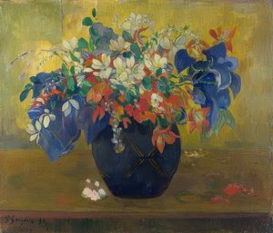 Fleurs dans un vase