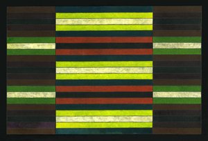 Triptyque rayé n°6, 2003