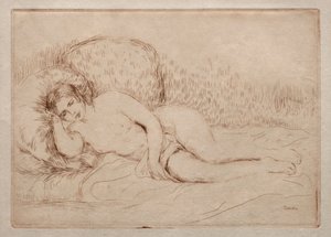 Femme nue couchée, 1906