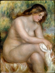 Nue assise (baigneuse s