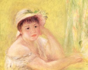 Femme au chapeau de paille, 1879