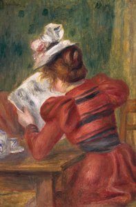 Jeune fille lisant, 1897