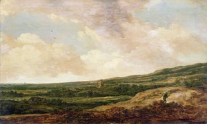 Paysage avec un Chasseur