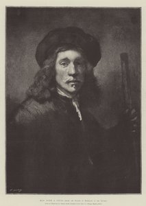 Homme avec un bâton