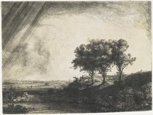 Les trois arbres, 1643