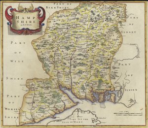 Carte du Hampshire