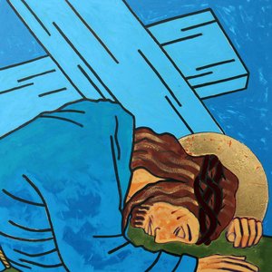 Jésus tombe