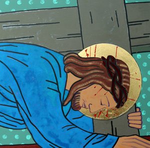 Jésus tombe