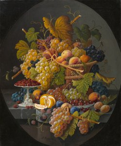 Nature morte avec fruits, vers 1855-1860