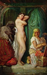 Le bain dans le harem, 1849