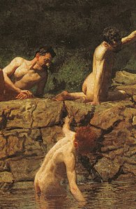 Trou de baignade, 1885