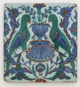 Carreau, Iznik, dynastie ottomane