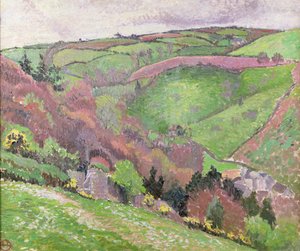 Paysage de vallée, 20e siècle