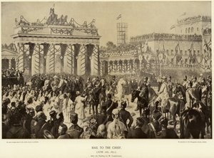 Otto von Bismarck à Berlin en 1871