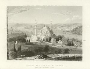 Mosquée et tombeau de Soliman, Constantinople