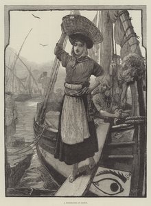 Une pêcheuse de Lisbonne