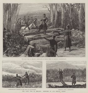 La guerre des terres en Irlande
