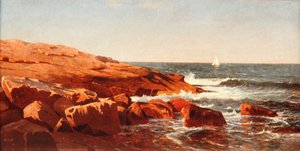 Rivage rocheux, 1862
