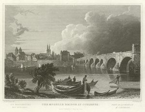 Le Pont de la Moselle à Coblence