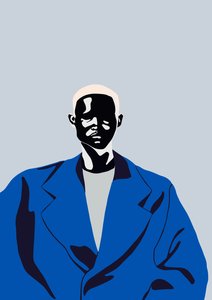 Manteau bleu, 2016