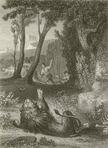 Le Lion et Le Moucheron