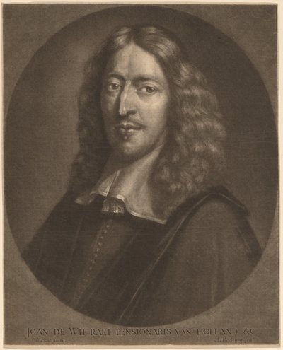 Johan de Wit - Abraham Blooteling after Pieter van der Banck